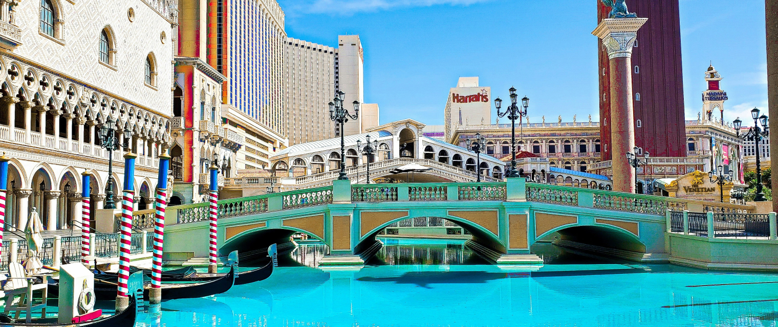 The pool at the Venetian Resort in Las Vegas